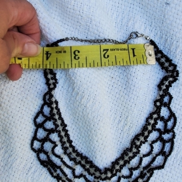 Vintage Beaded bib - Picture 4 of 7